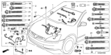 Diagram for Honda Accord Battery Cable - 32111-RAA-A50