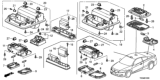Diagram for 2010 Honda Accord Dimmer Switch - 35830-SWA-A71ZD