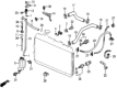 Diagram for Honda CRX Cooling Hose - 19502-PE0-020