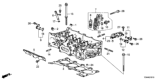 Diagram for Honda Accord Hybrid Spool Valve - 15810-R1A-A01