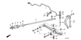 Diagram for Honda CRX Sway Bar Kit - 51300-SH2-A12