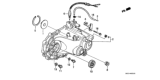 Diagram for Honda CRX Back Up Light Switch - 35600-PL3-013