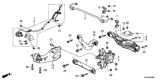 Diagram for Honda Accord Control Arm - 52520-TVA-A00