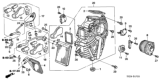 Diagram for 2008 Honda Odyssey Blower Motor - 79220-SHJ-A02
