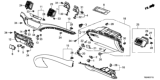 Diagram for Honda Ridgeline Glove Box - 77505-T6Z-A01ZB