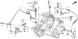 Diagram for Honda Del Sol Throttle Cable - 24360-P1Z-003