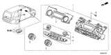Diagram for 2012 Honda Odyssey A/C Switch - 79600-TK8-A01ZA