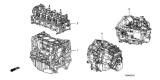 Diagram for 2010 Honda Accord Cylinder Head - 10003-R44-A01