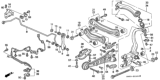 Diagram for 1991 Honda Accord Spindle - 52111-SM5-A01