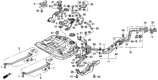 Diagram for 1992 Honda Accord Fuel Filler Neck - 17660-SM4-A02