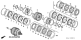 Diagram for Honda Element Clutch Disc - 22546-RCL-A01