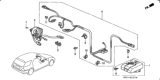 Diagram for Honda Accord Air Bag Control Module - 06772-SV5-A90