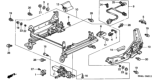 Diagram for 1998 Honda Accord Seat Switch - 35950-SM4-J32ZS