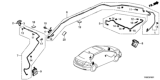 Diagram for 2015 Honda Civic Antenna Cable - 39160-TR0-A42