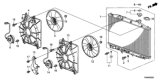 Diagram for Honda Fan Motor - 19030-RYE-A11