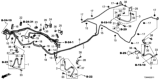 Diagram for Honda Accord Hybrid Brake Line - 46373-T3Z-A10