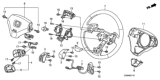 Diagram for 2006 Honda Accord Steering Wheel - 78501-SDP-C51ZA
