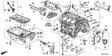 Diagram for 2010 Honda Odyssey Oil Pan - 11200-RN0-A00