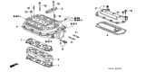 Diagram for 2007 Honda Odyssey Intake Manifold - 17160-RGL-A01