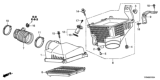 Diagram for 2010 Honda Accord Air Filter - 17220-R70-A00