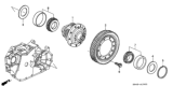 Diagram for 1999 Honda Accord Differential - 41100-P7X-A00