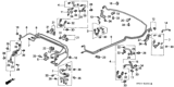 Diagram for 1994 Honda Accord Brake Line - 01466-SM4-J01