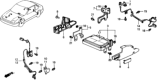 Diagram for Honda Prelude ABS Control Module - 39790-SF1-A01