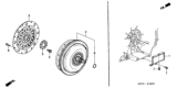 Diagram for Honda Odyssey Flywheel - 26251-P8F-000