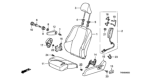 Diagram for Honda Fit Armrest - 81580-TF0-G32ZA