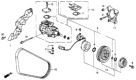 Diagram for 1992 Honda Accord A/C Compressor - 38810-PT3-013