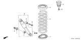 Diagram for Honda Odyssey Coil Springs - 52441-S0X-A33