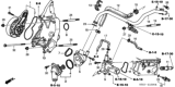 Diagram for Honda CR-V Thermostat - 19301-PNA-003