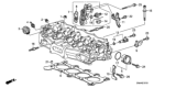 Diagram for 2010 Honda Civic Spool Valve - 15810-RNA-A01