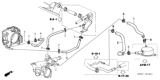 Diagram for 2008 Honda Pilot Radiator Hose - 19522-RCA-A00
