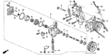 Diagram for 2000 Honda Accord Drive Belt & V Belt - 56992-PAA-A01