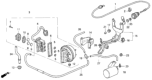 Diagram for 1996 Honda Prelude Accelerator Cable - 17880-SS0-A03