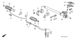 Diagram for Honda Del Sol Rack And Pinion - 53601-SR3-A53