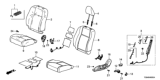 Diagram for 2012 Honda Civic Seat Heater - 81524-TS8-A71