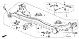 Diagram for Honda Sway Bar Link Bushing - 52315-TM8-A02