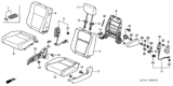 Diagram for Honda Element Armrest - 81180-SCV-A52ZC