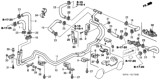 Diagram for 2006 Honda Pilot Heater Control Valve - 79710-S3V-A01