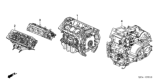 Diagram for 2007 Honda Ridgeline Engine - 10002-RJE-A03
