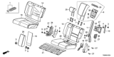 Diagram for 2016 Honda Odyssey Seat Cover - 82531-TK8-A42ZA