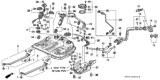 Diagram for 1997 Honda Accord Fuel Sending Unit - 37800-SV4-A03