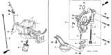 Diagram for Honda Civic Oil Pump - 15100-PZA-003