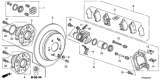 Diagram for 2014 Honda Crosstour Wheel Bearing - 42200-TP7-A02