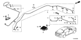 Diagram for Honda Accord Hybrid Antenna - 39150-TVA-C51ZJ