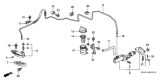 Diagram for Honda Accord Clutch Slave Cylinder - 46930-S84-A03