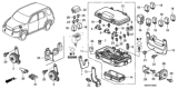 Diagram for 2005 Honda Civic Relay - 39794-S1A-G01