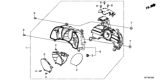 Diagram for 2015 Honda CR-Z Car Mirror - 78110-SZT-J01